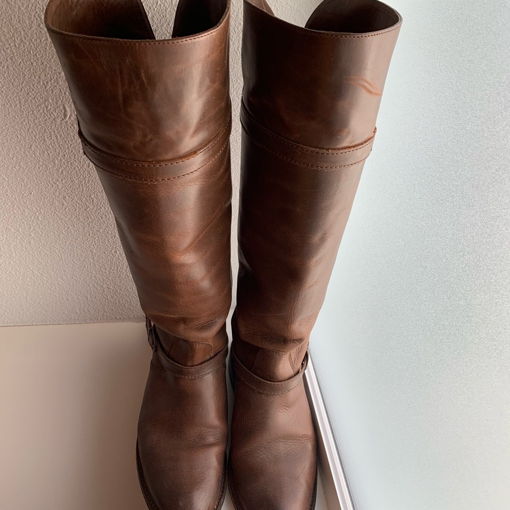 Vintage Frye Shirley Riding Boots 7
Dark brown